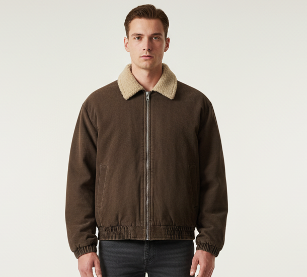 Veste Homme Vintage en Polaire Polar Style Streetwear