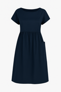 Lässiges Sommerkleid mit Taschen Damen