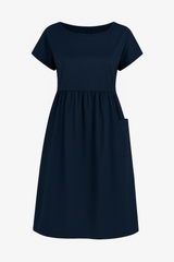 Rochie de vară casuală cu buzunare pentru femei