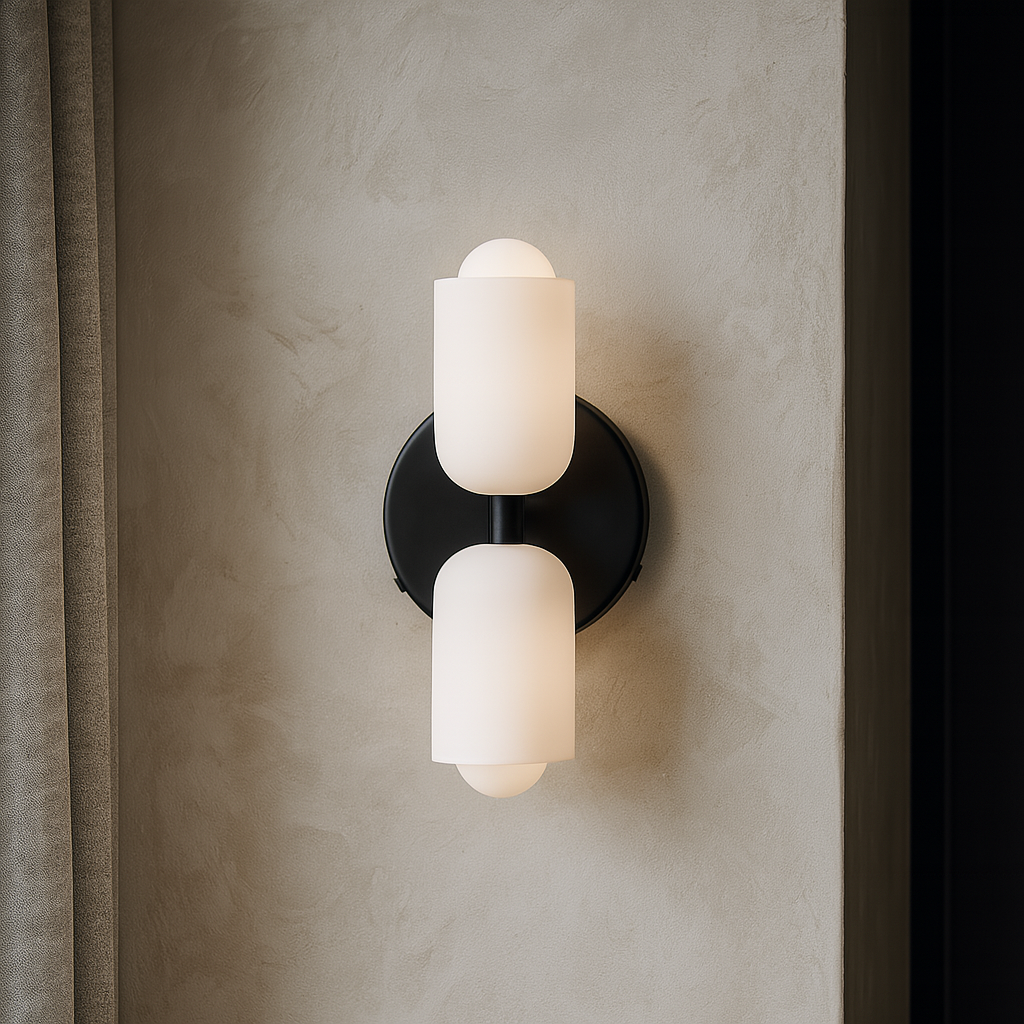 Applique Murale Minimaliste Nordique Haut-Bas - Lumière Diffuse