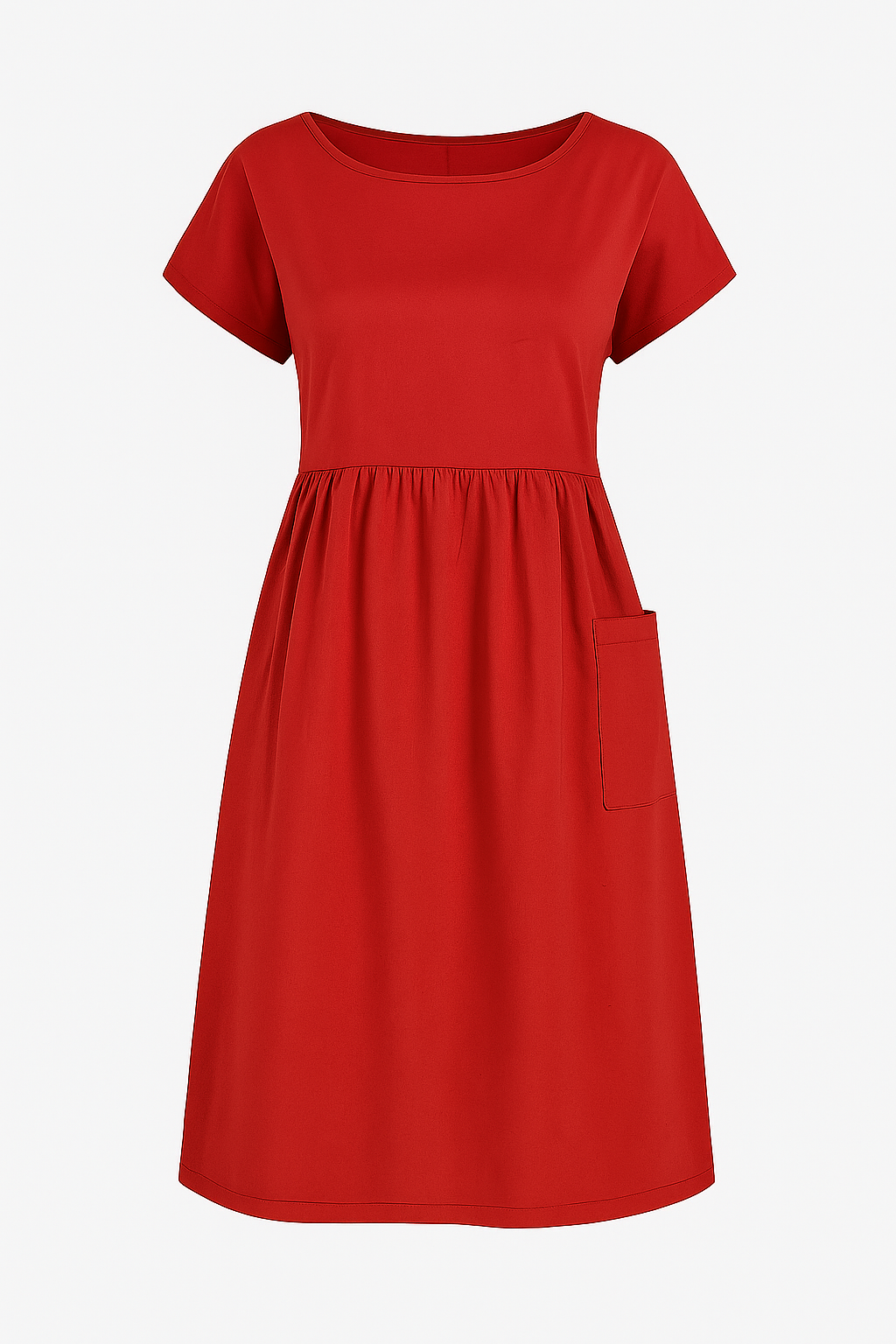 Lässiges Sommerkleid mit Taschen Damen