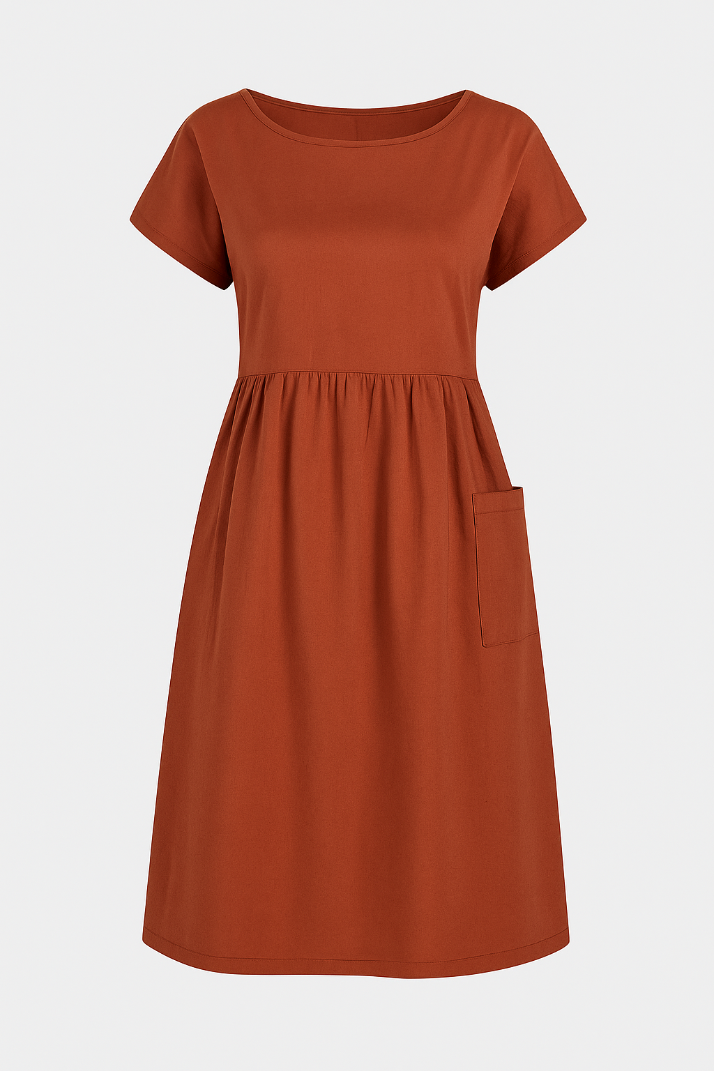 Lässiges Sommerkleid mit Taschen Damen