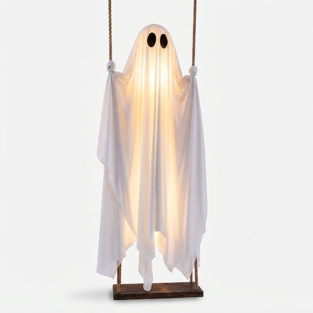 Décoration Fantôme Bascule 152cm avec Télécommande et Lumière