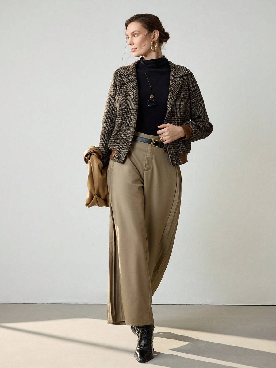 Blythe Cropped Tweed Jacket Effortlessly Chic