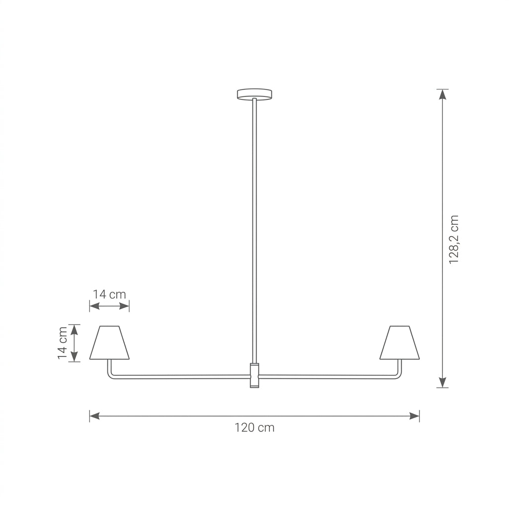Lampe Suspension Alba en Albâtre et Bronze