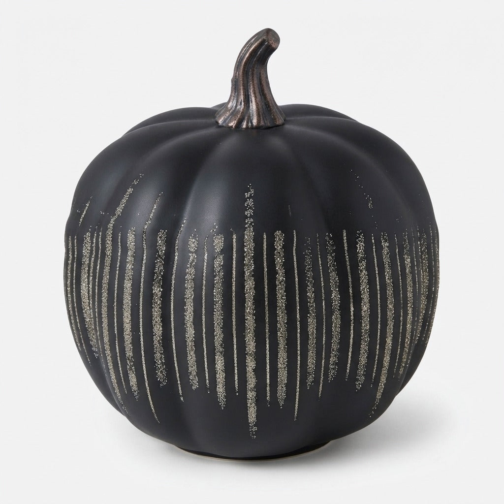 Lampe Citrouille Scintillante avec Minuterie - Décor LED Halloween
