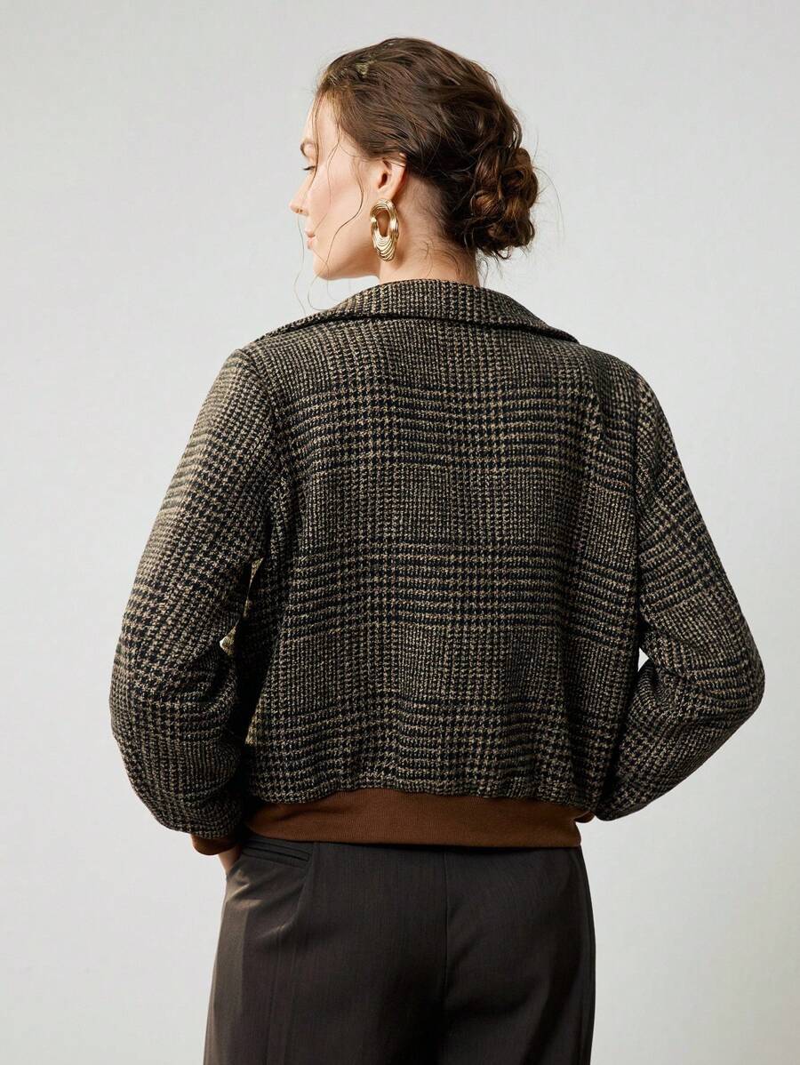 Blythe Cropped Tweed Jacket Effortlessly Chic